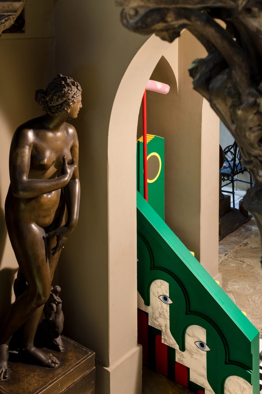 Studio Mutt installs four architectural characters in Sir John Soane's Museum