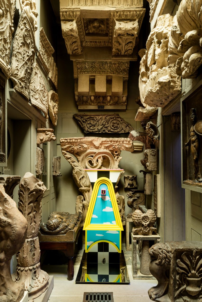 Studio Mutt installs four architectural characters in Sir John Soane's Museum
