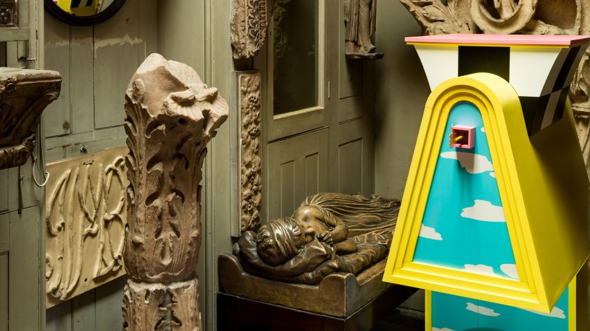 Studio Mutt installs four architectural characters in Sir John Soane's Museum