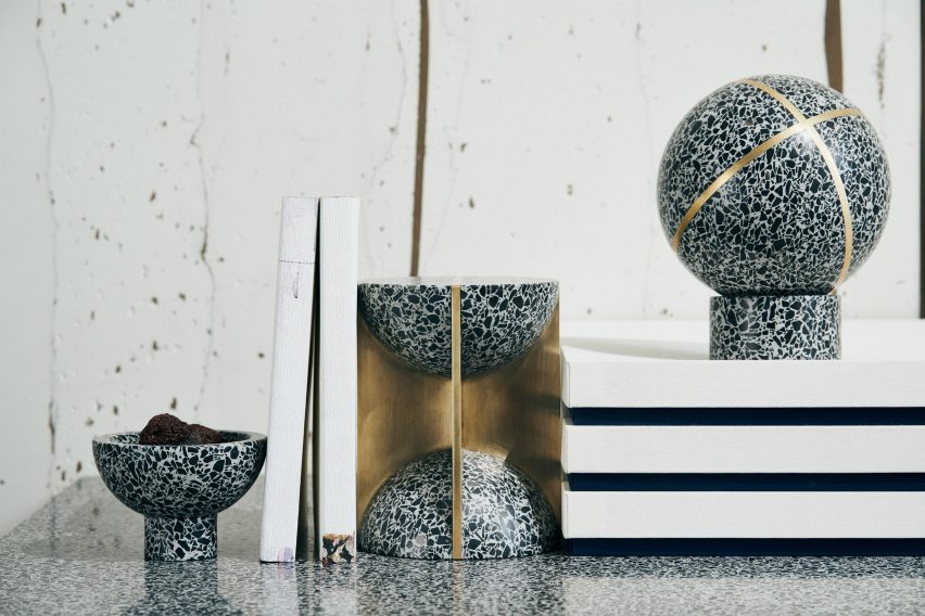 Joyce Wang explores diverse potential of terrazzo with Flint objects