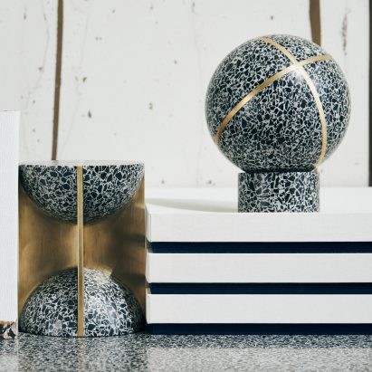 Joyce Wang Studio creates Flint collection using "humble" terrazzo