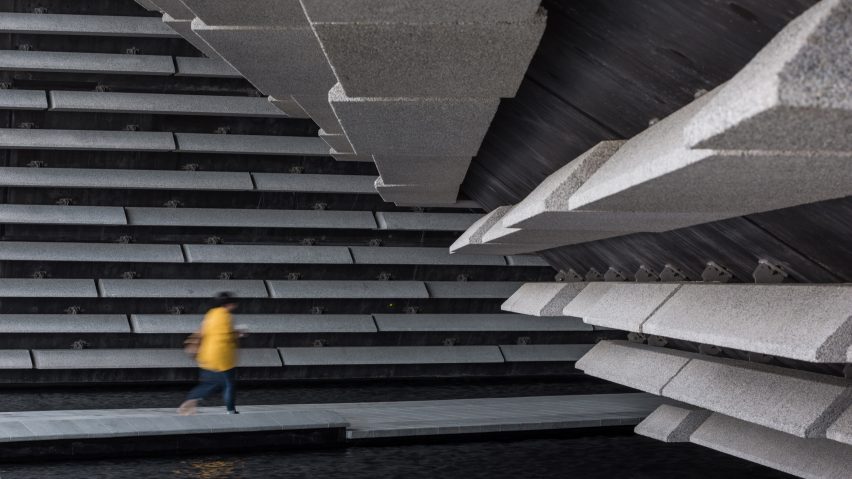 V&A Dundee shows “new way of designing big buildings” that will be used for Tokyo stadium, says Kengo Kuma