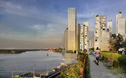 Timber skyscrapers by Anders Berensson Architects
