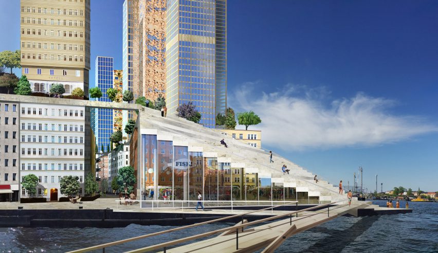 Timber skyscrapers by Anders Berensson Architects