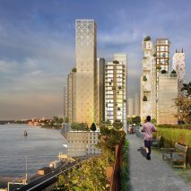 Timber skyscrapers by Anders Berensson Architects