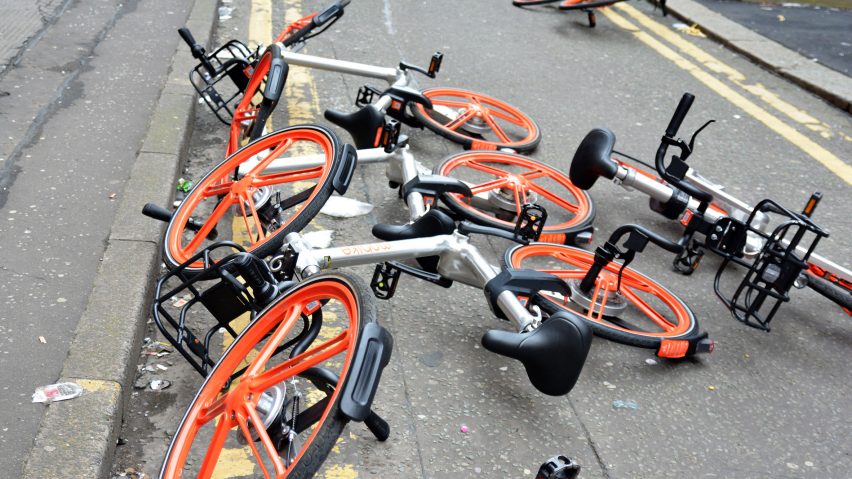 Mobike withdraws from Manchester due to vandalism