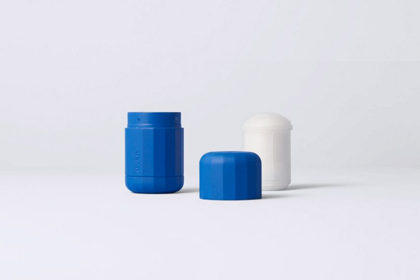 Myro's refillable deodorant system by Visibility