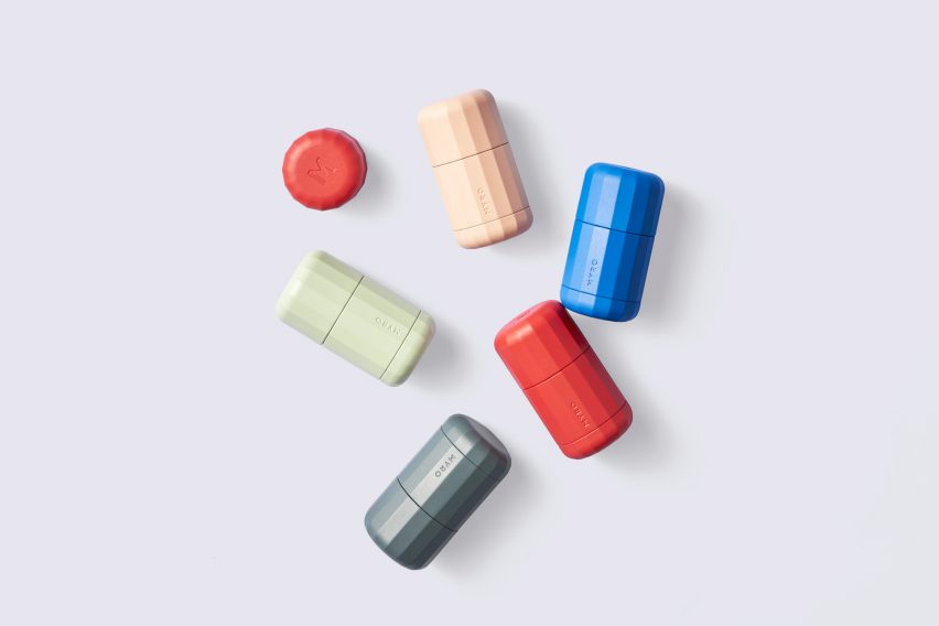 Myro's refillable deodorant system by Visibility