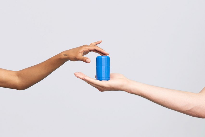 Myro's refillable deodorant system by Visibility