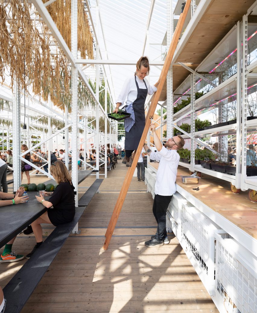 People's Pavilion by Overtreders W