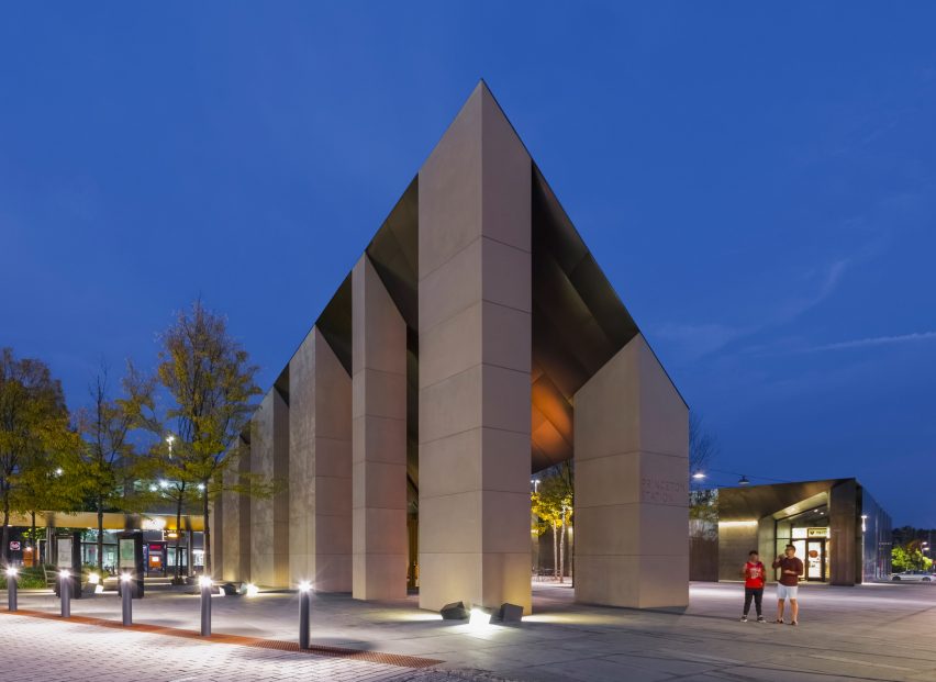 Princeton Transit Hall by Rick Joy