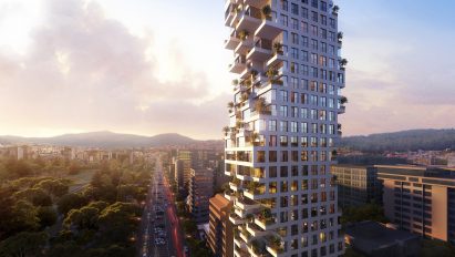 Qorner by Safdie Architects