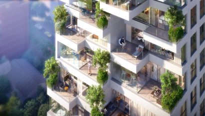 Qorner by Safdie Architects