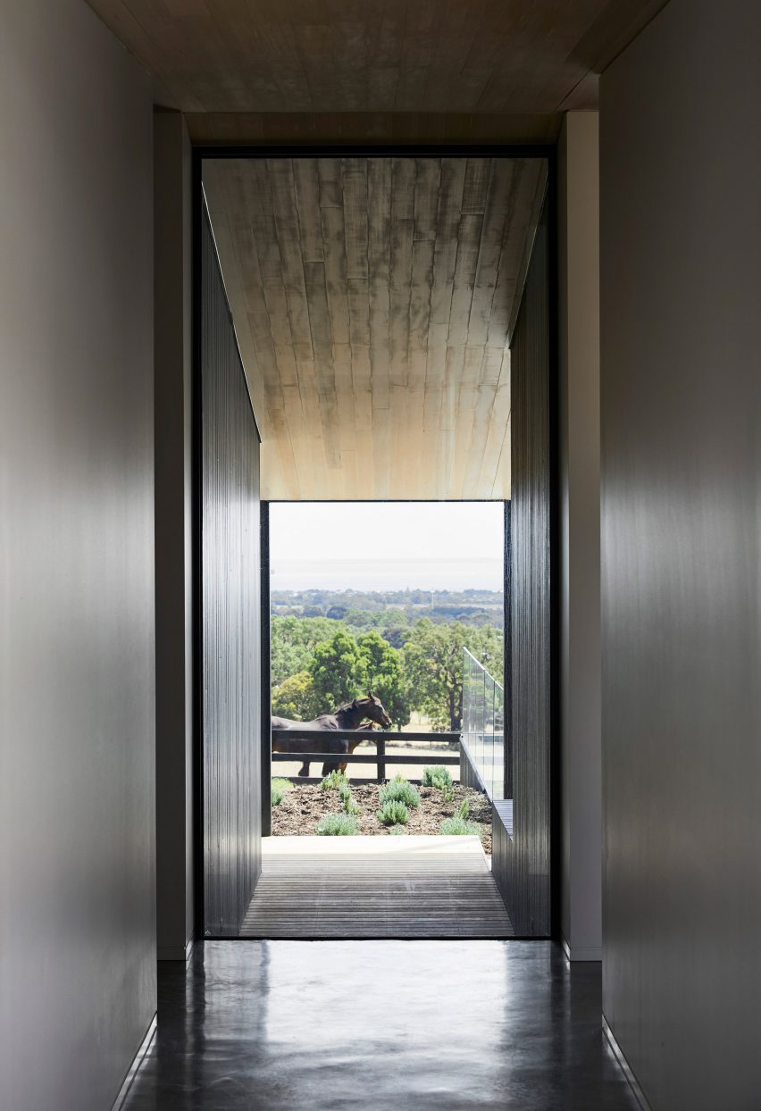 Carr's Red Hill Farm House is inspired by modernism and agricultural architecture