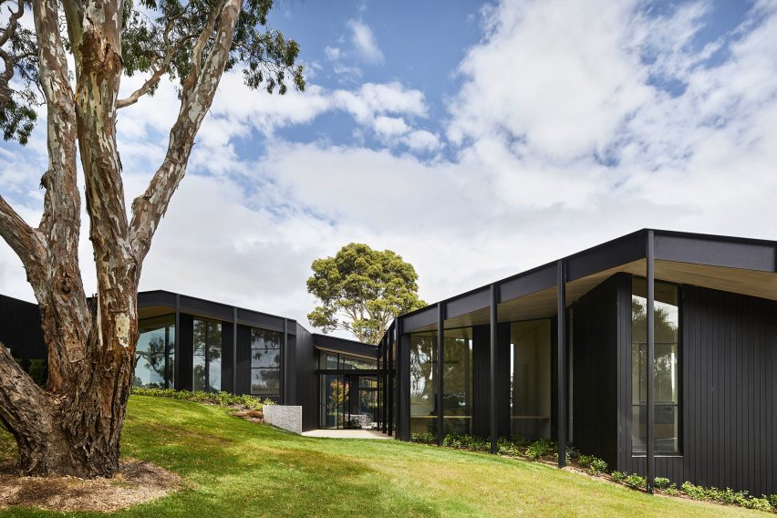 Carr's Red Hill Farm House is inspired by modernism and agricultural architecture