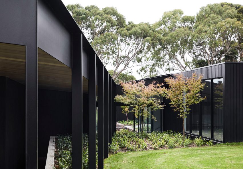 Carr's Red Hill Farm House is inspired by modernism and agricultural architecture