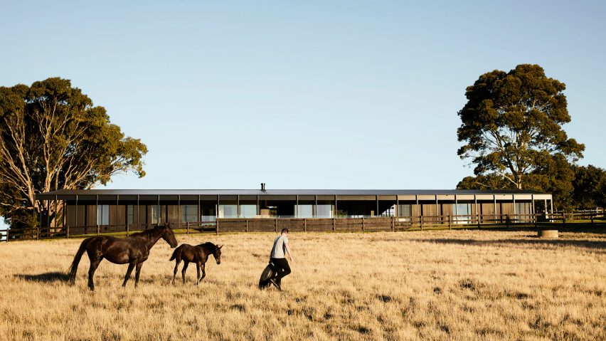 Carr's Red Hill Farm House is inspired by modernism and agricultural architecture