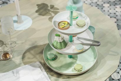 Scholten & Baijings installs contemporary tea party inside London's historic Fortnum & Mason store