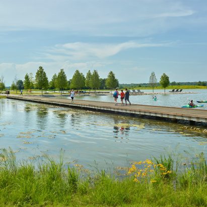 Shelby Farms Park by Marlon Blackwell and James Corner Field Operations