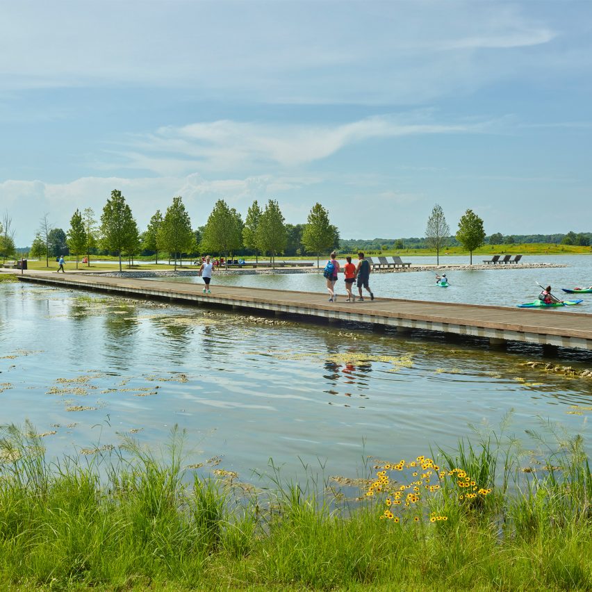 Shelby Farms Park by Marlon Blackwell and James Corner Field Operations