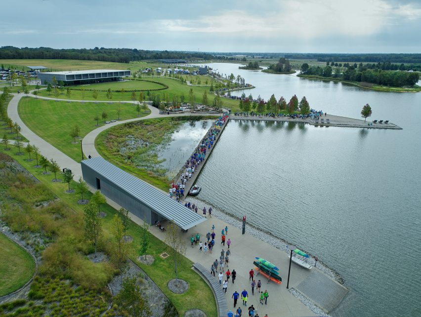 Shelby Farms Park by Marlon Blackwell and James Corner Field Operations