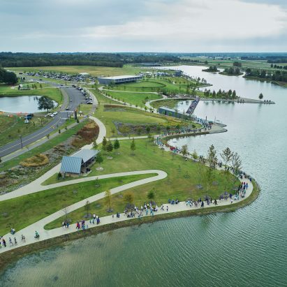 Shelby Farms Park by Marlon Blackwell and James Corner Field Operations