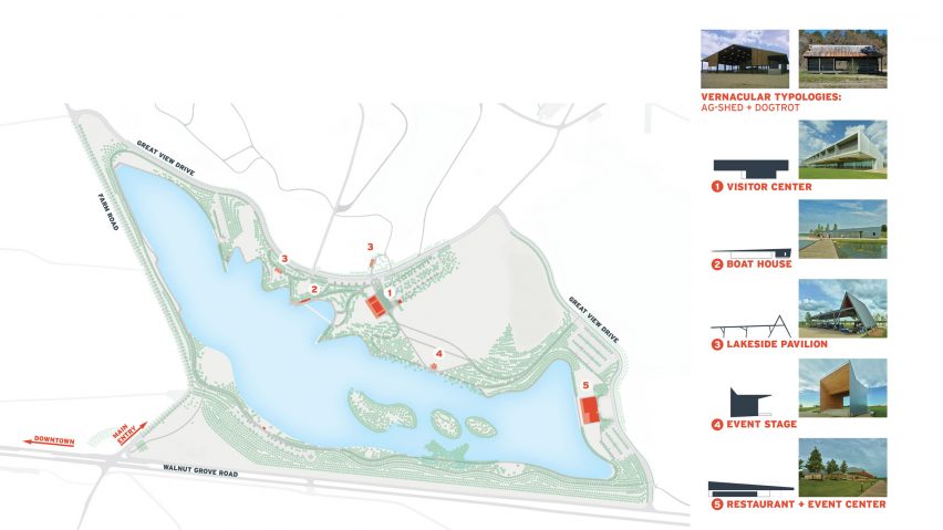 Shelby Farms Park by Marlon Blackwell and James Corner Field Operations