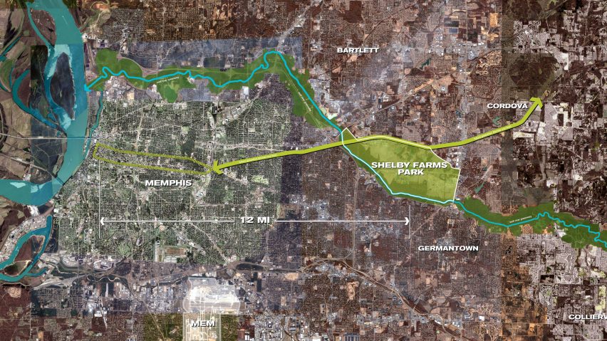 Shelby Farms Park by Marlon Blackwell and James Corner Field Operations