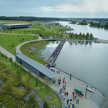 Shelby Farms Park by Marlon Blackwell and James Corner Field Operations