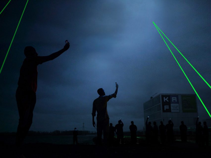 Daan Roosegaarde launches initiative to turn space waste into "ingredients for something special"