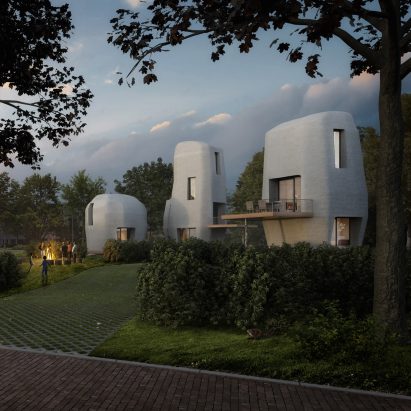 3D-printing could enable people to build their own houses “at the touch of a button”