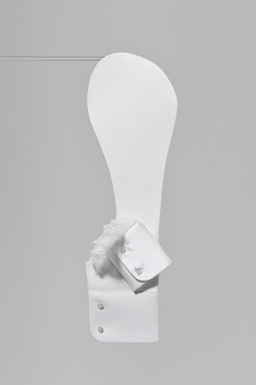 Baohan Jiang's deconstructed wardrobe aims to change our perception of time