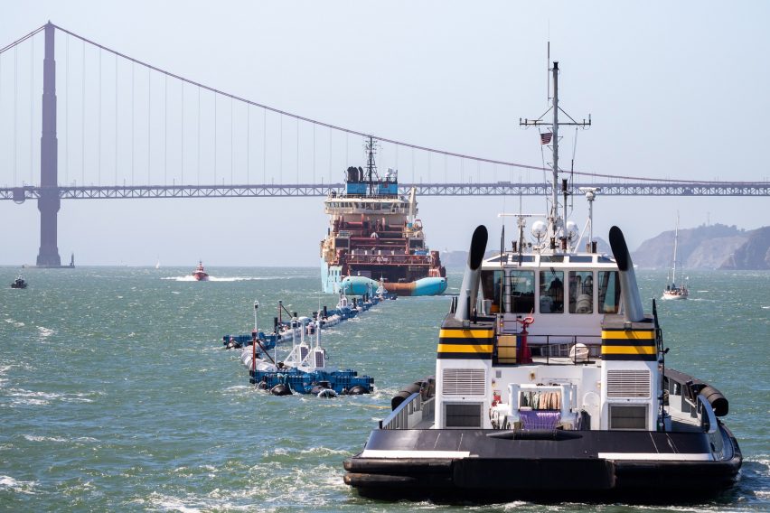The Ocean Cleanup launches System 001
