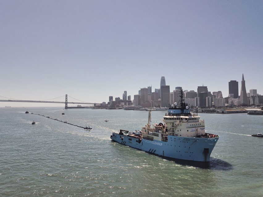 The Ocean Cleanup launches System 001