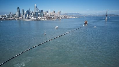 The Ocean Cleanup launches System 001
