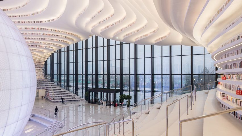 Check out the best library design via our Pinterest board