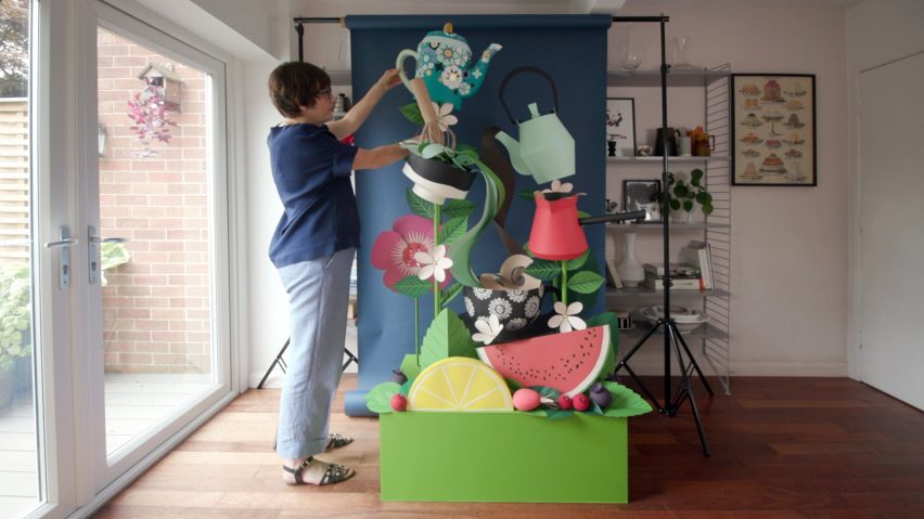 Window installation by Helen Musselwhite for T2