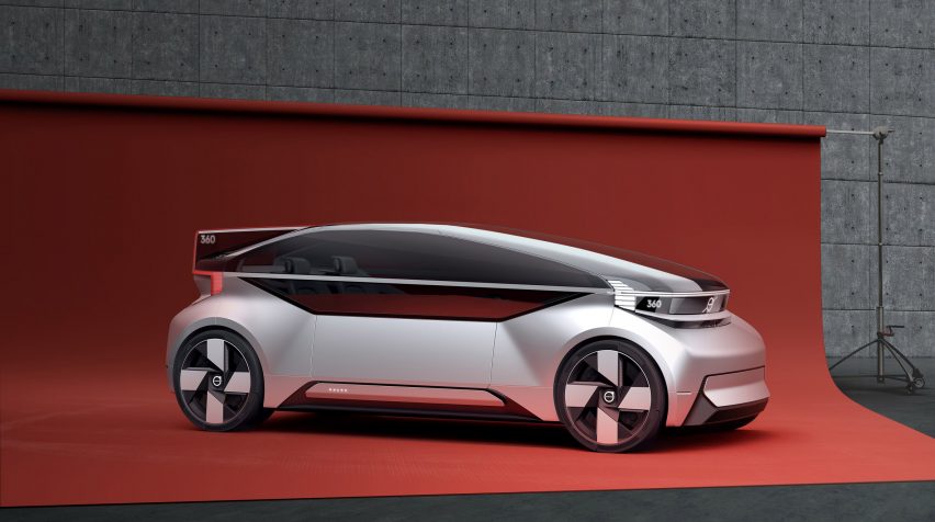 Volvo's 360c concept condenses the home into the car
