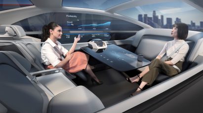 Volvo's 360c concept condenses the home into the car