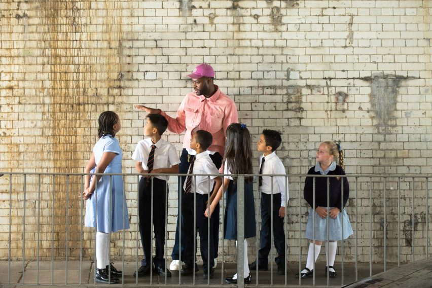 Yinka Ilori to transform rundown London bridge with rainbow colours
