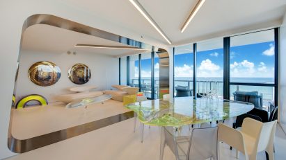 Zaha Hadid's Miami apartment