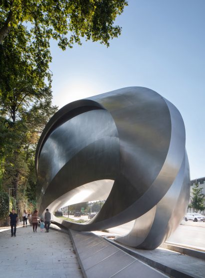 Billboard by Zaha Hadid Design for JCDecaux