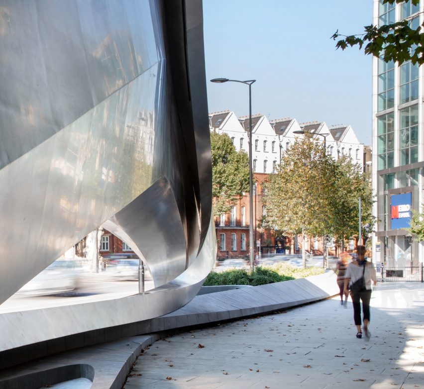 Billboard by Zaha Hadid Design for JCDecaux