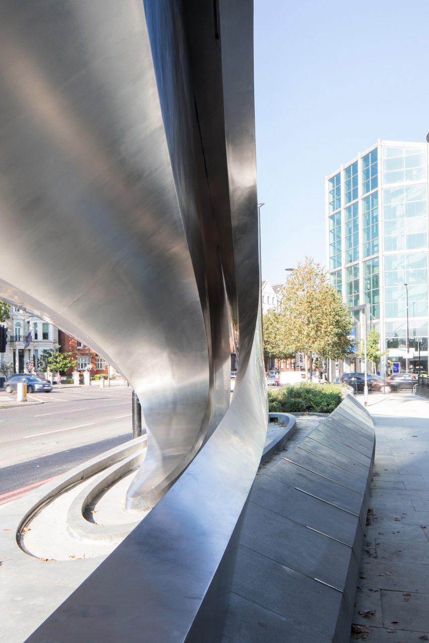 Billboard by Zaha Hadid Design for JCDecaux