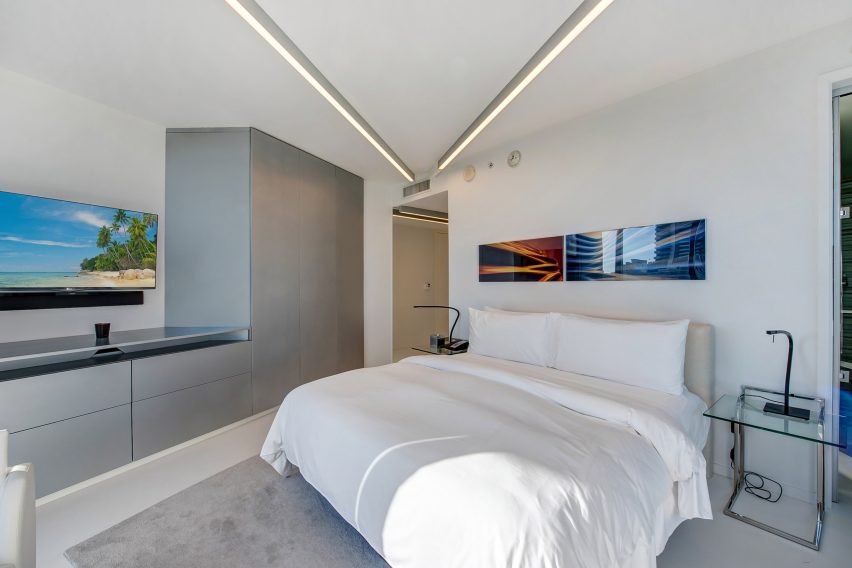 Zaha Hadid's Miami apartment