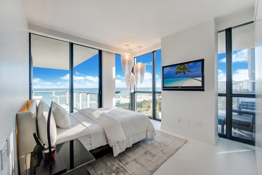 Zaha Hadid's Miami apartment