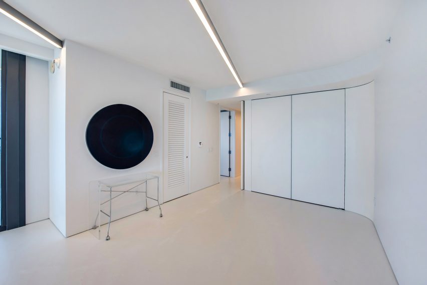 Zaha Hadid's Miami apartment