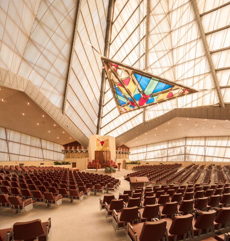Temple Beth Sholom by Frank Lloyd Wright, Elkins Park, Pennsylvania