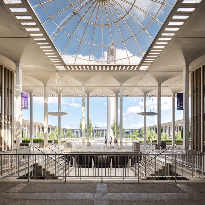 SUNY Albany by Edward Durell Stone, Albany, New York