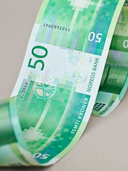 Snøhetta's pixelated design for Norway's banknote goes into circulation